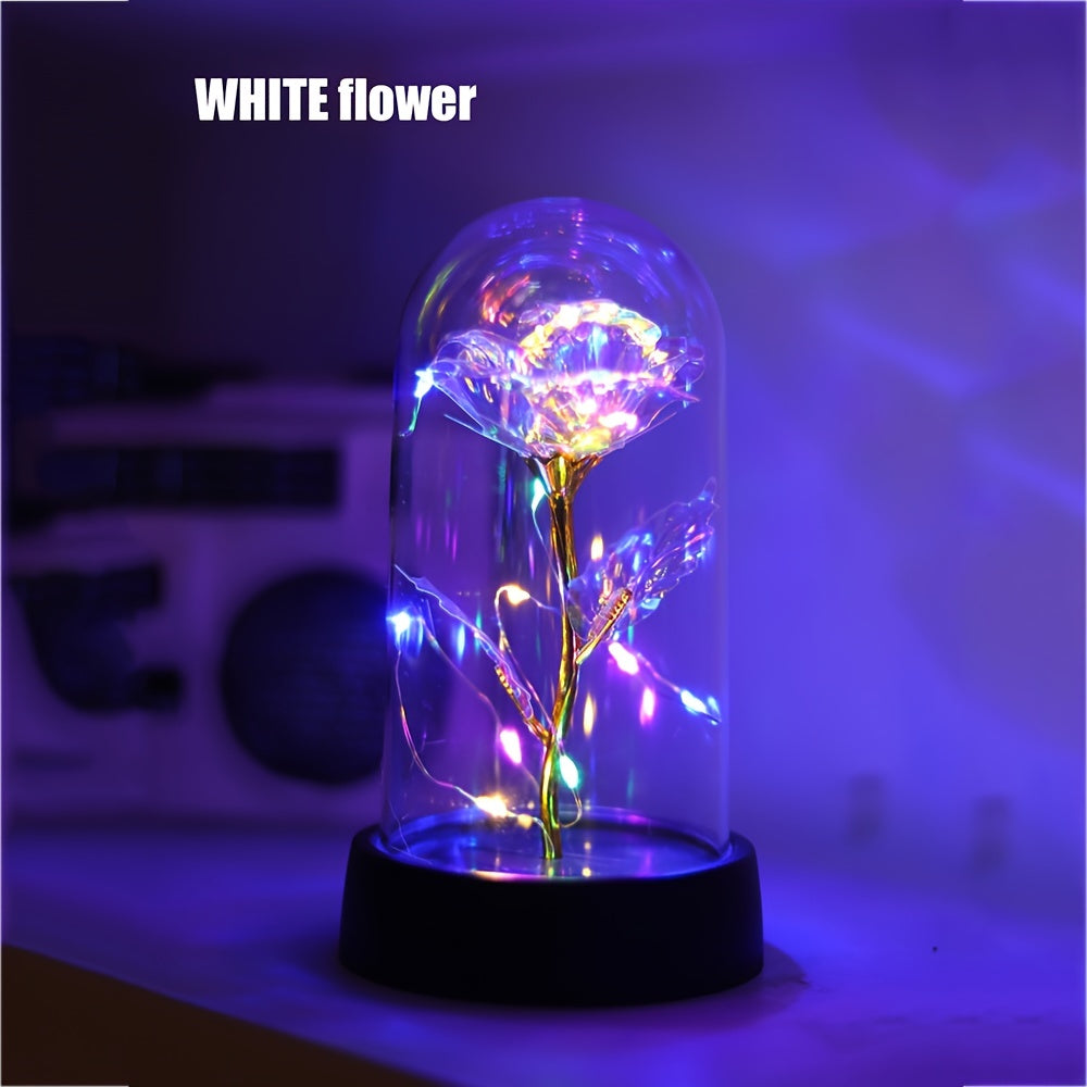 GoldenRose - Elegante Rozenbloem Lamp voor Cadeaus en Decoratie