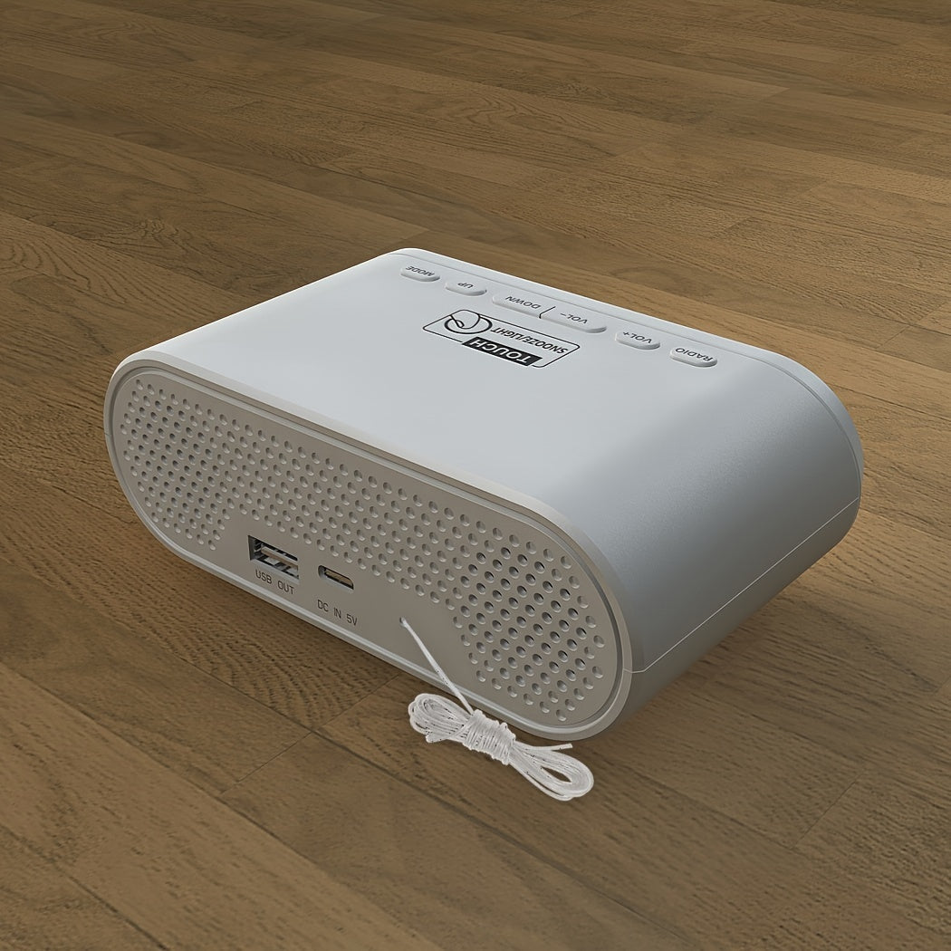 TimeGlow - LED Digitale Wekker met FM Radio en Snooze Functie