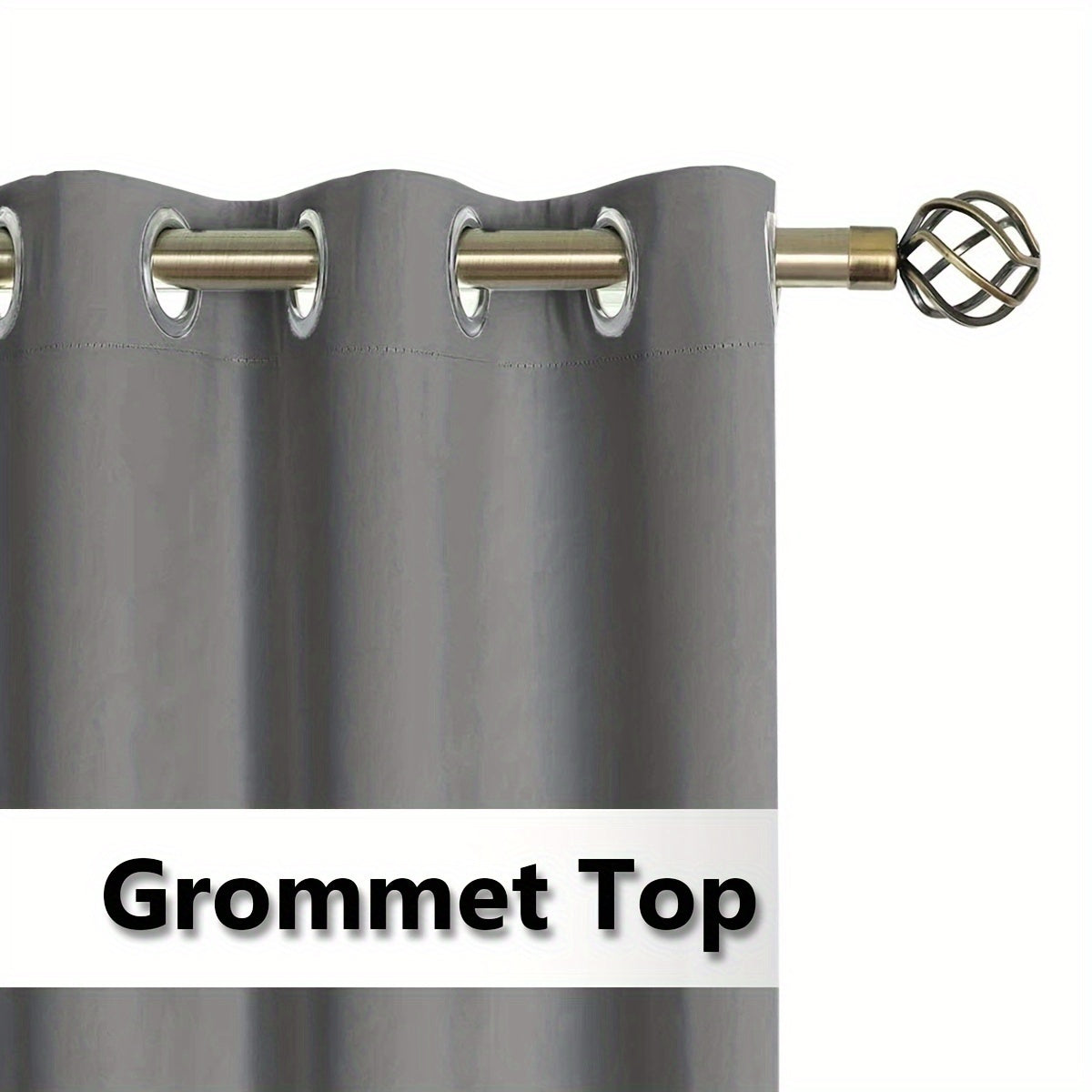 Tende oscuranti - 2 pezzi tende oscuranti con occhielli, protezione UV e isolamento termico