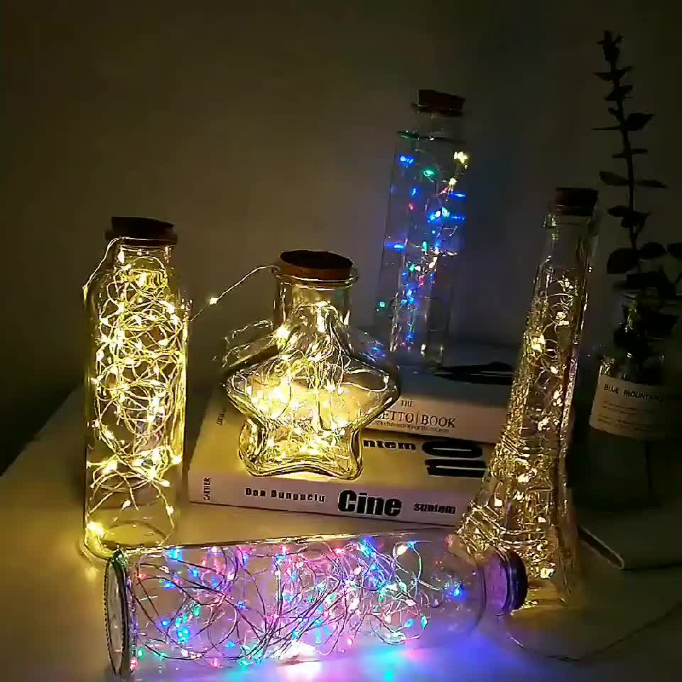 TwinkleWire - Fio de Cobre com LED USB, Corrente de Luzes Multicolorida para Decoração