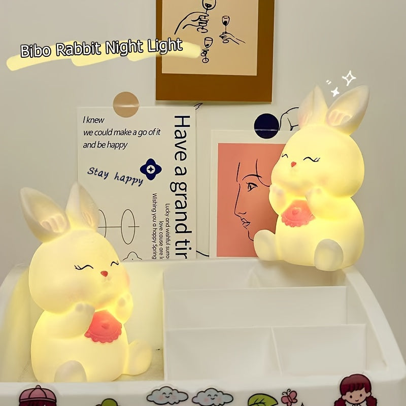 CuteRabbit - LED Night Light Cute Table Lamp for Room Decoration