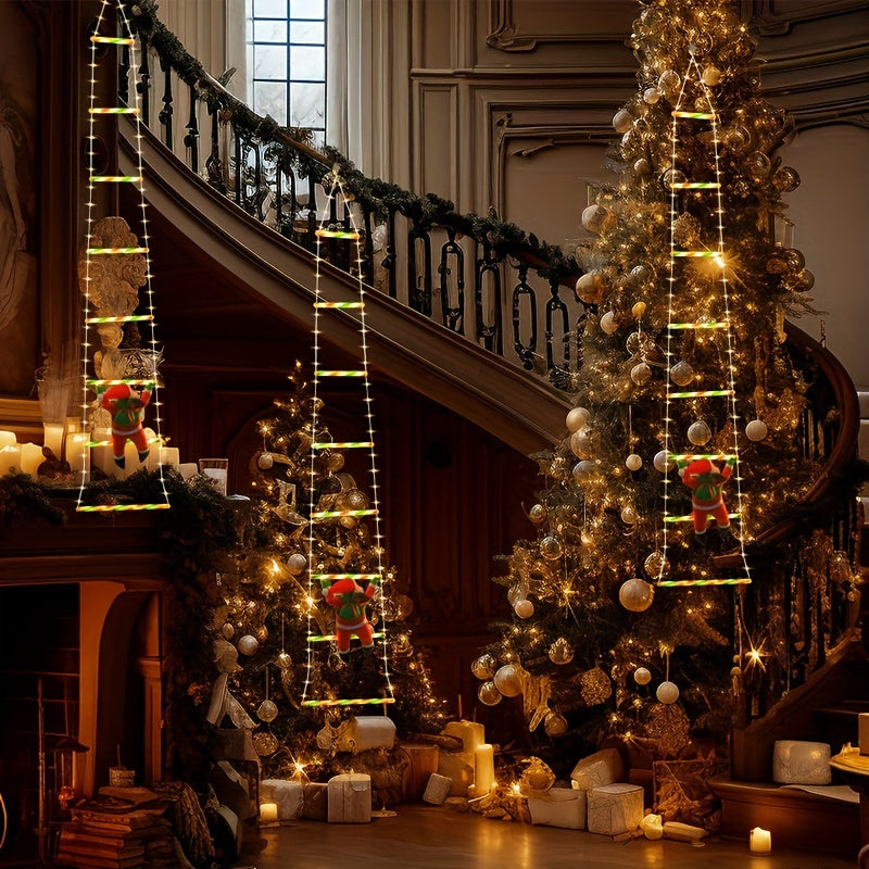 SantaLicht - USB LED-Lichtsnoer voor Feestdecoratie, Multikleurig