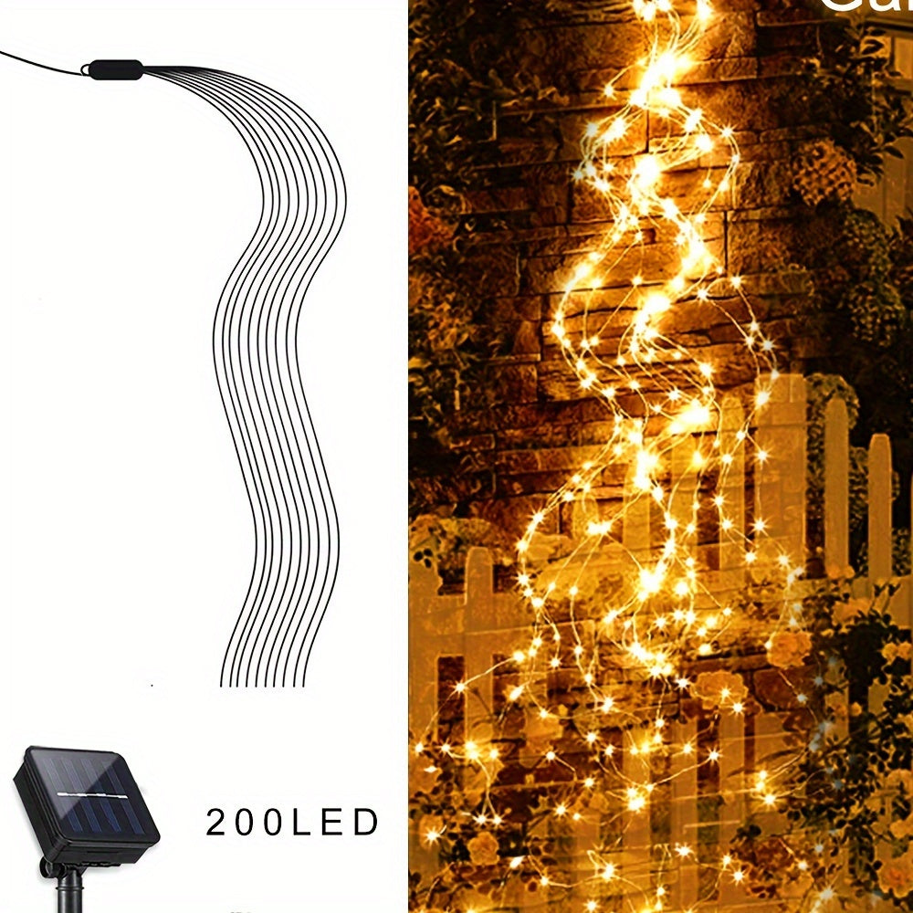 SolarTree - Decorative Solar Climbing Plant Tree Lamp String, 100/200 LED