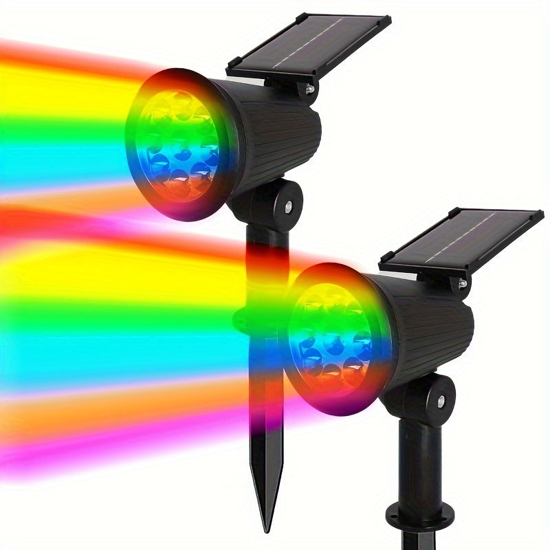 SolarLuxe - Solar Energy 9LED Floodlight for Garden & Patio, Energy-Saving Outdoor Decoration