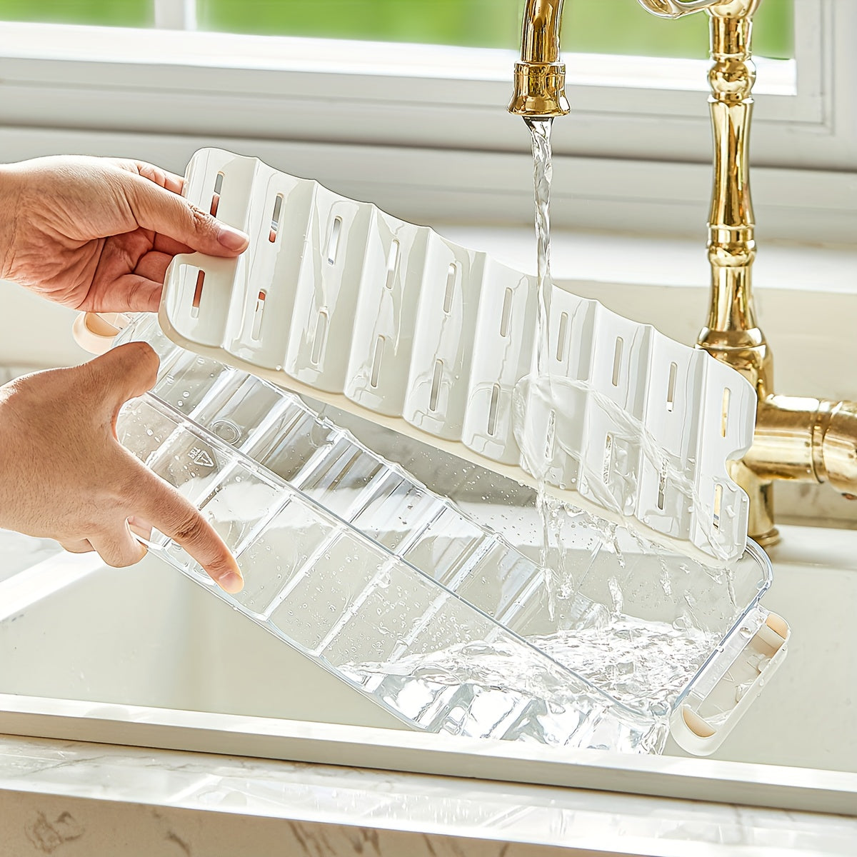 1 unidad Caja de almacenamiento para refrigerador – Contenedor de conservación de PET seguro para alimentos, capa simple/doble