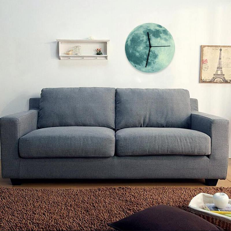 MoonLight - Reloj de Pared de Luna Iluminada