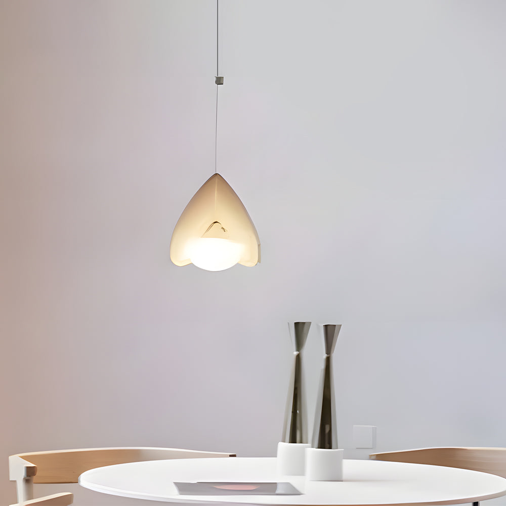 1/3/6-Light Minimalist Line White Glider Pendant Lamp