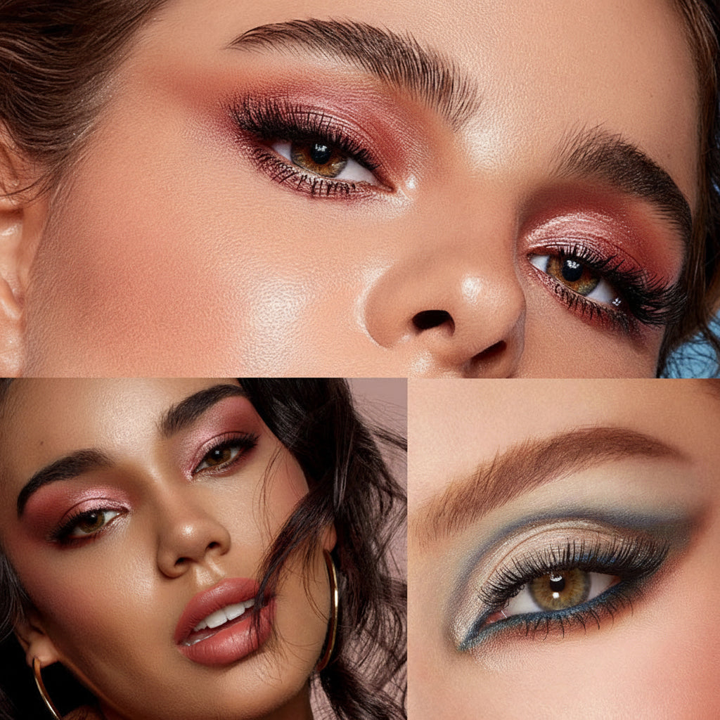 Make Up Hulpmiddel Oogschaduw Symmetrie Gids Compact