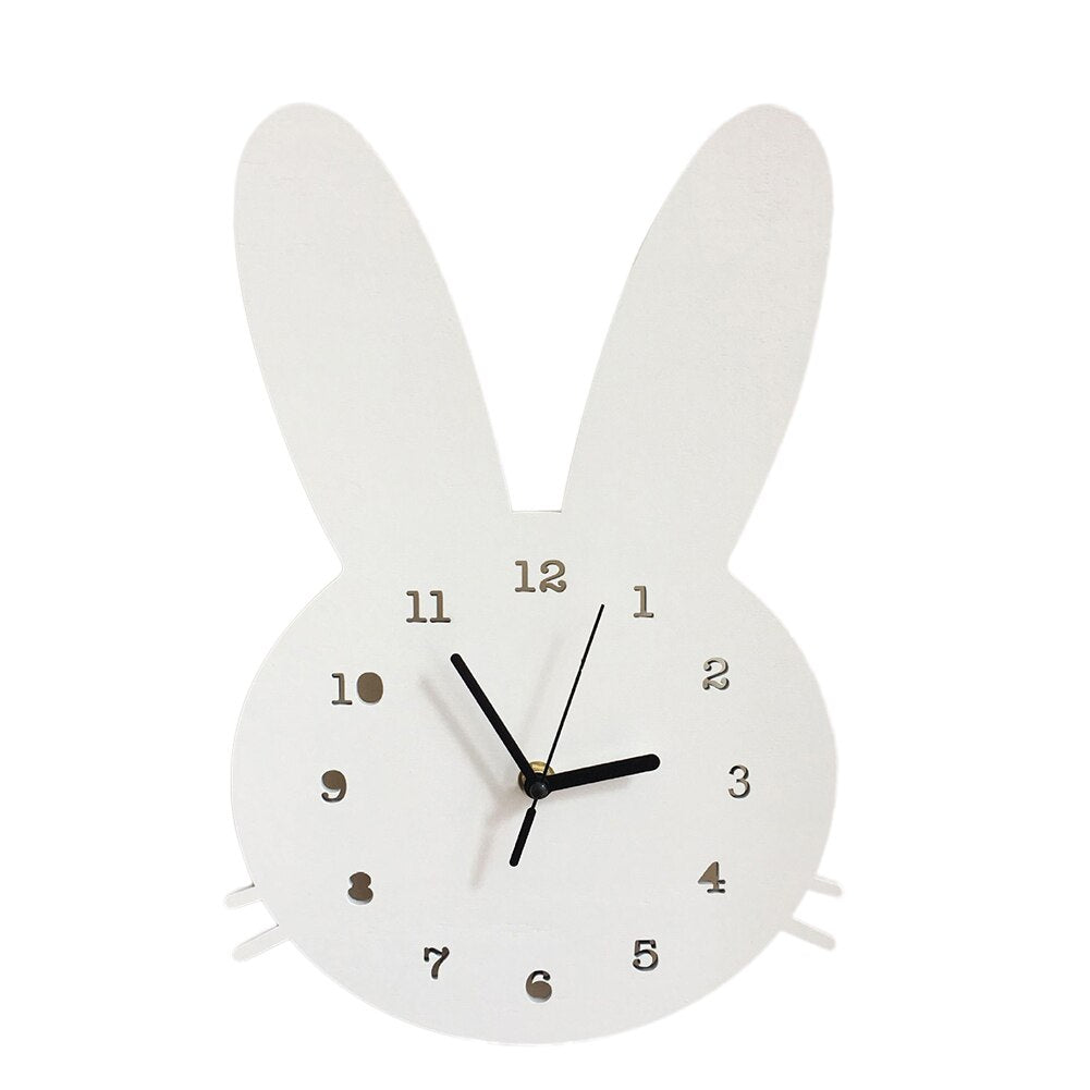NordicBunny - Children's Wall Clock