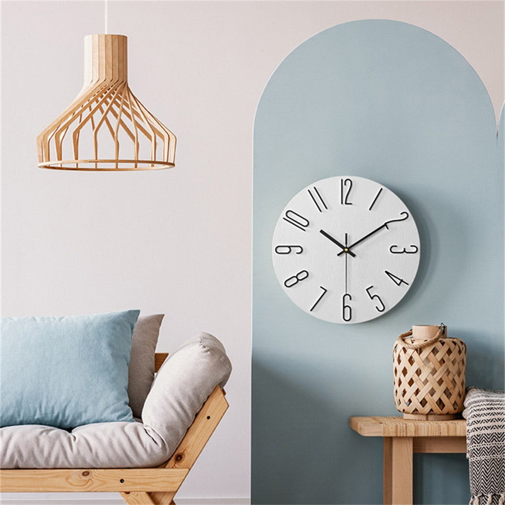 Modern Plastic Wall Clock