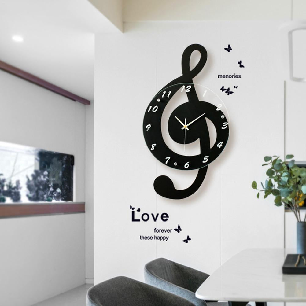 MusicNote - G-Clef Wall Clock