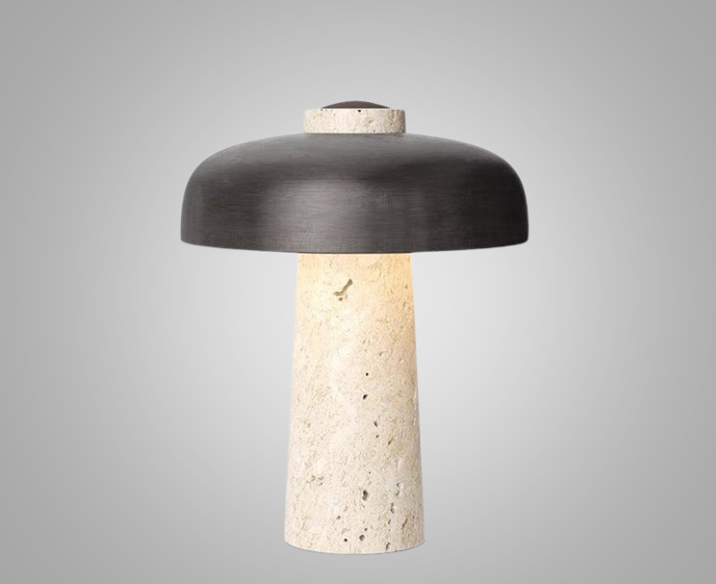 LuxeGlow - Marmeren Bureaulamp met Tijdloos Design