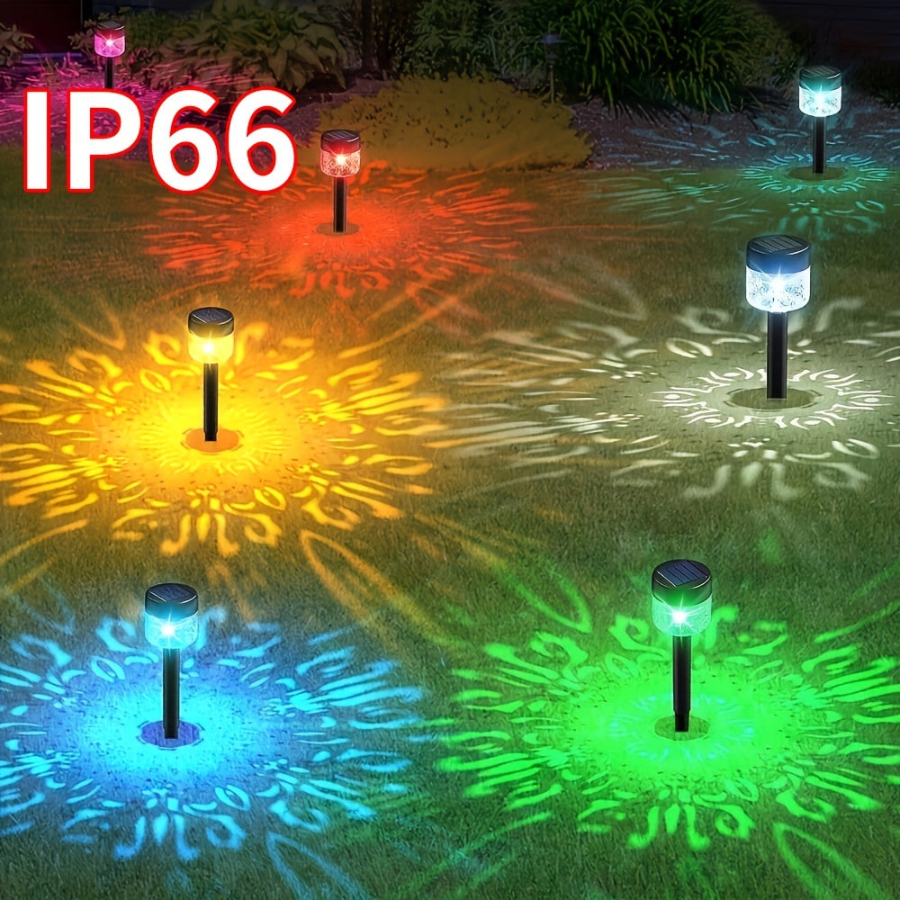 SolarGarden - Iluminación Solar de Jardín de 4 Piezas, Eficiente en Energía y Fácil de Instalar
