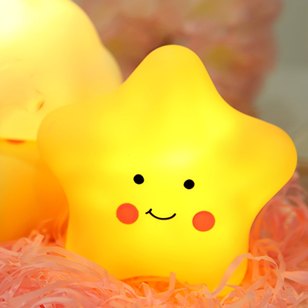 StarGlow - Luminária Noturna Pentagrama Adorável para Quarto e Quarto de Criança