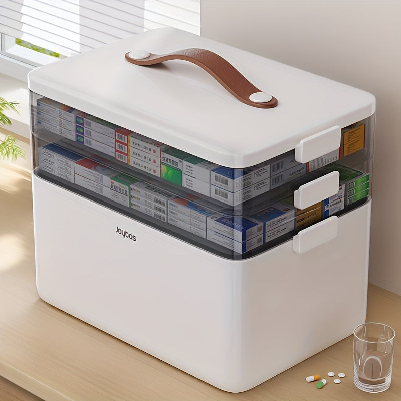 Organizer per medicinali Joybos a 3 strati – Scatola impilabile impermeabile