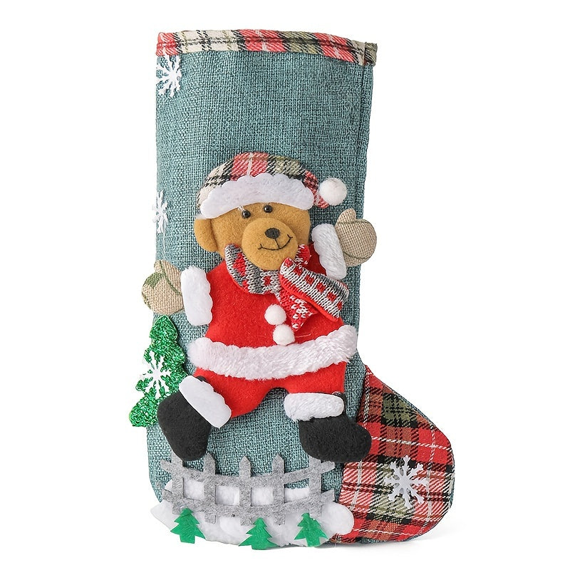 FestiveSocks - 4 Stuks Kerstsok Set