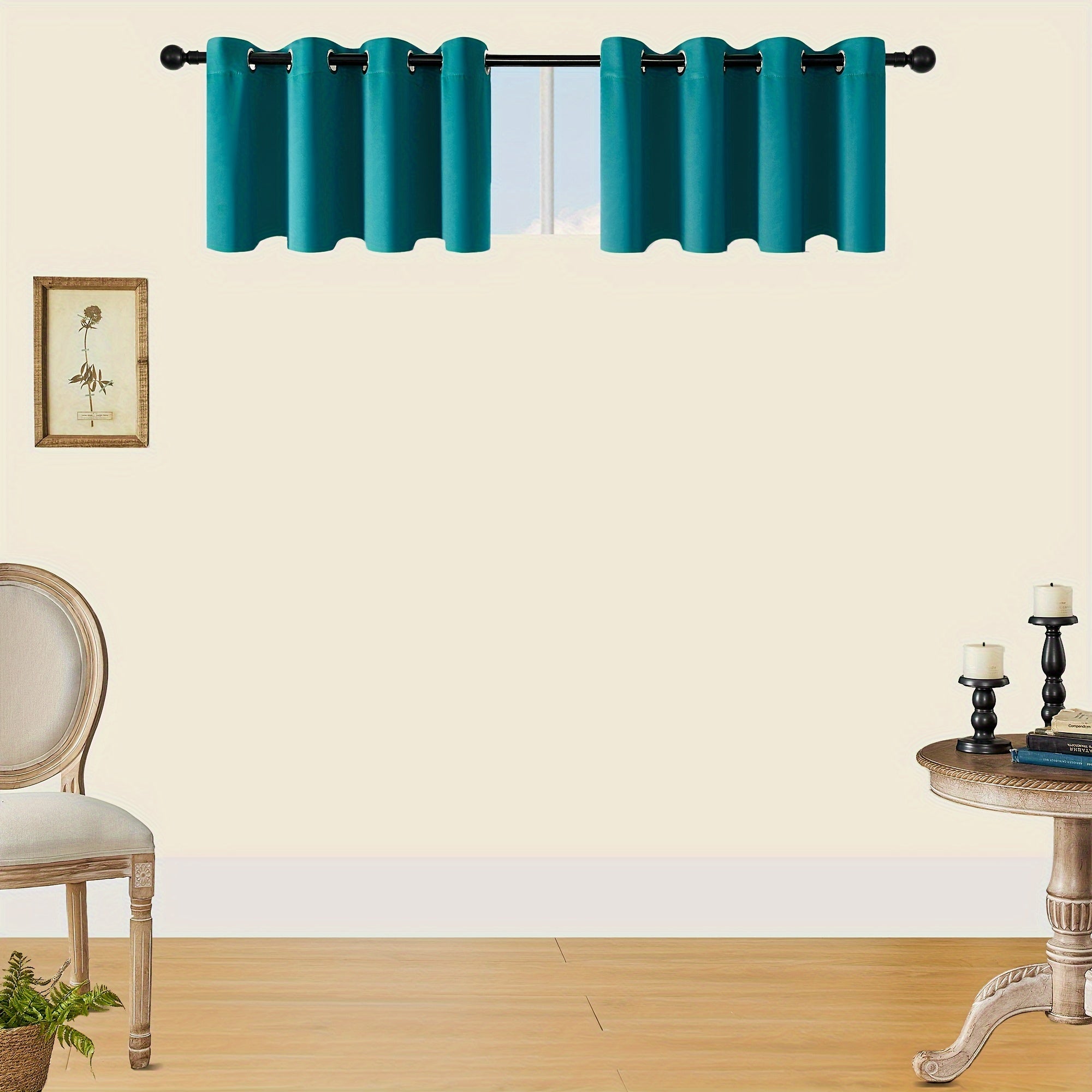 Tende Oscuranti - 2 Pezzi Tende Moderne in Poliestere con Isolamento Termico e Anelli