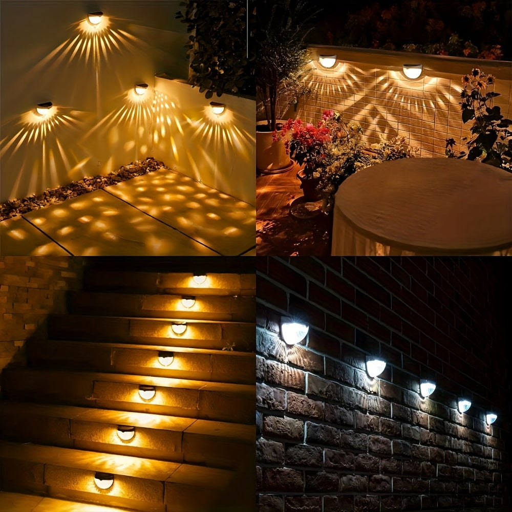 SolarFence - Illuminazione per Recinzione Solare da Esterno, Impermeabile e Decorativa