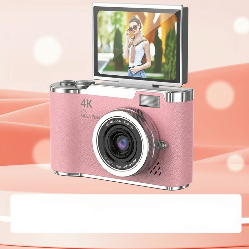 4K Digital Vlogging Camera Flip Screen Perfect Gift Adults - Image 15