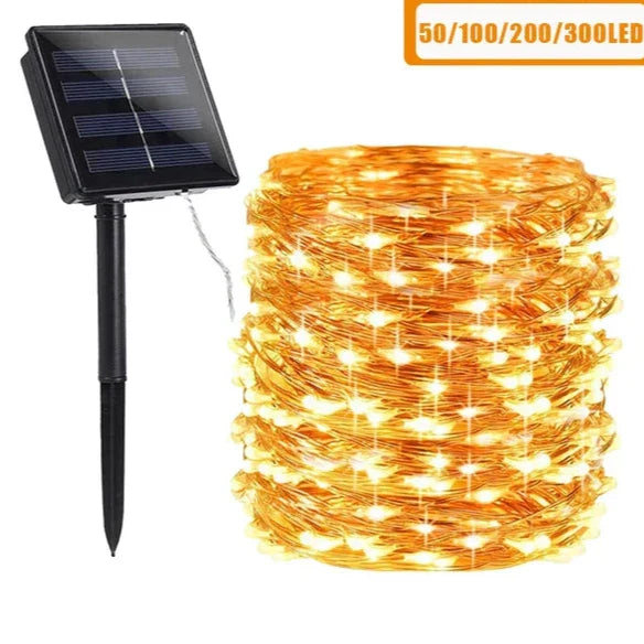 LumiTwinkle - Solar Outdoor Ambient Lighting – LED Decorative Lights, Weatherproof & Energy Efficient