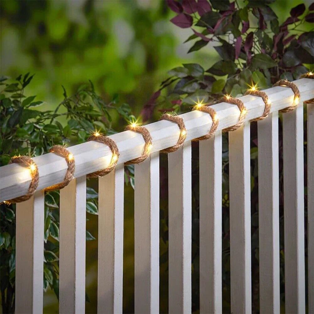LumiTwinkle - Solar Outdoor Ambient Lighting – LED Decorative Lights, Weatherproof & Energy Efficient