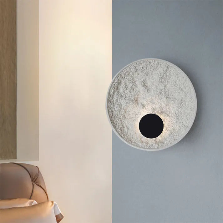 LunaGlow – Ronde Maan Wandlamp
