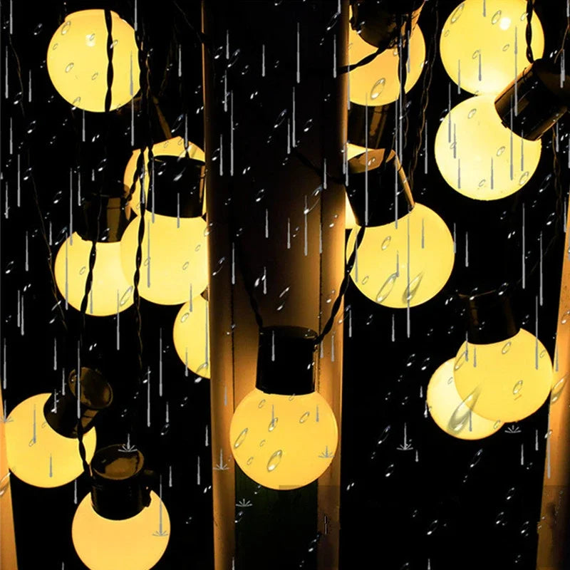 LumiString – LED Solar Ambient Lighting for Outdoors, Energy-Efficient Garden Lighting for Terrace & Balcony