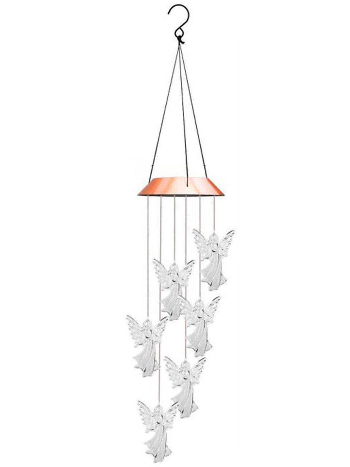 Sun Protection Angel Wind Chime Light