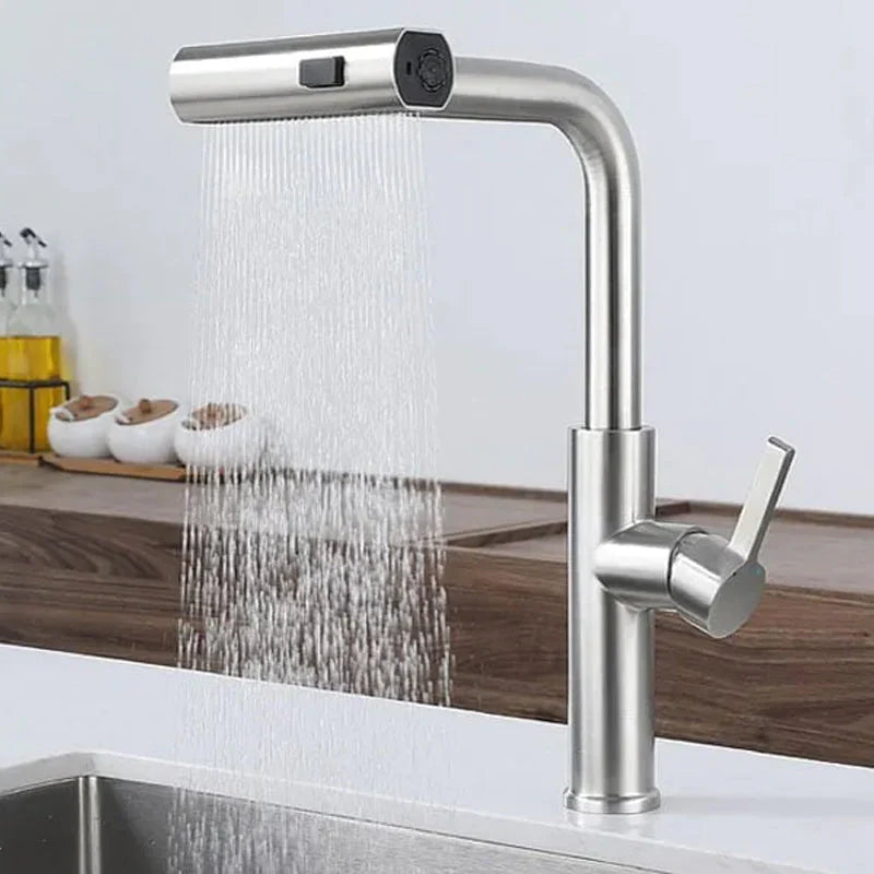 Rubinetto a Cascata | Elegante Rubinetto Ergonomico 3-in-1