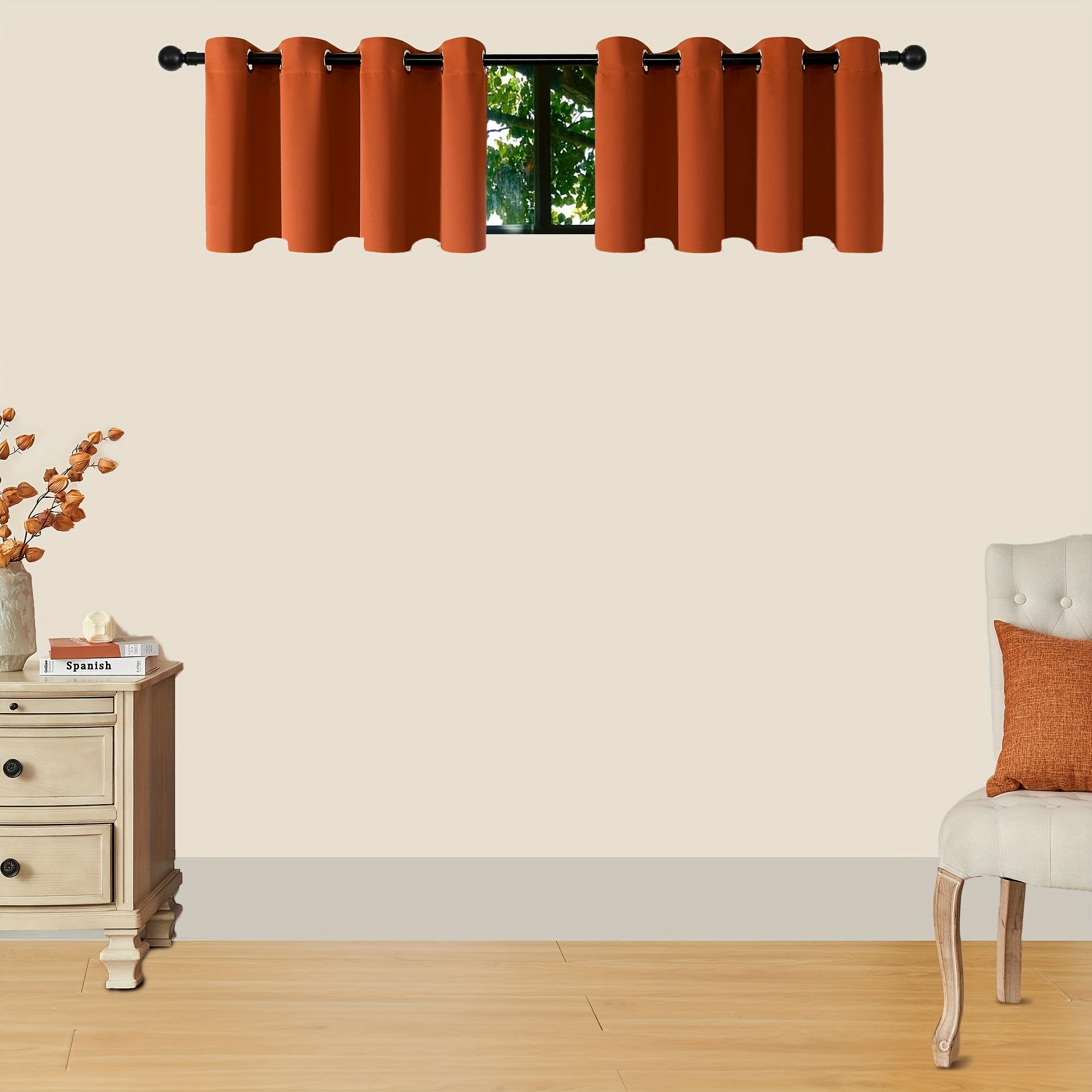 Tende Oscuranti - 2 Pezzi Tende Moderne in Poliestere con Isolamento Termico e Anelli