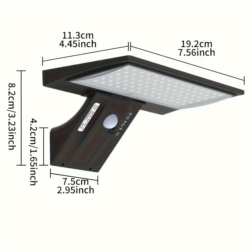 SolarGuard - Solar Energy Outdoor Wall Lamp with Motion Sensor and Light Sensor