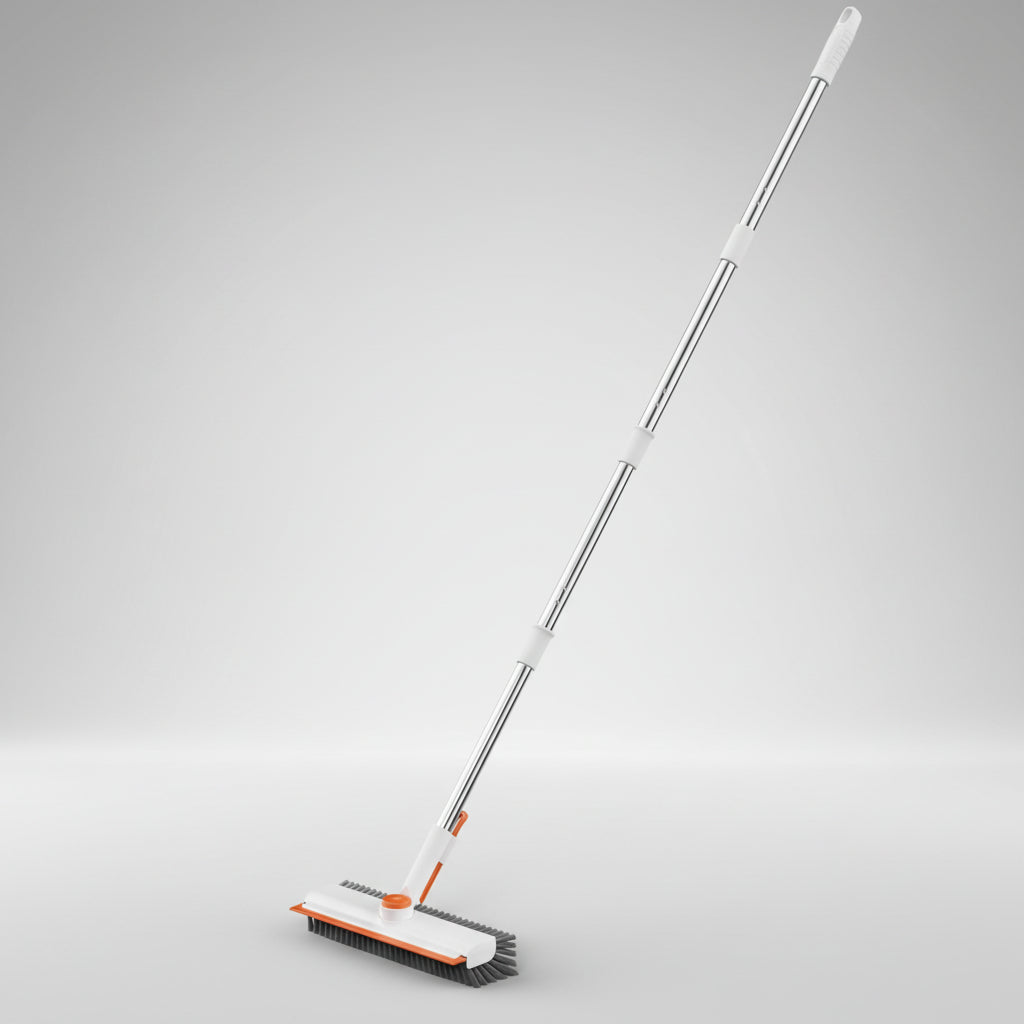 Vloerborstel Schrobborstel Steel Rubberen Trekker