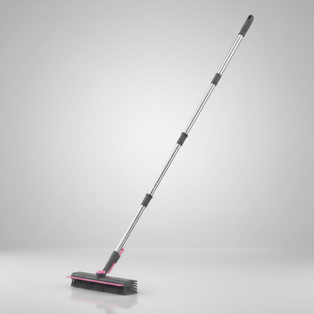 Vloerborstel Schrobborstel Steel Rubberen Trekker