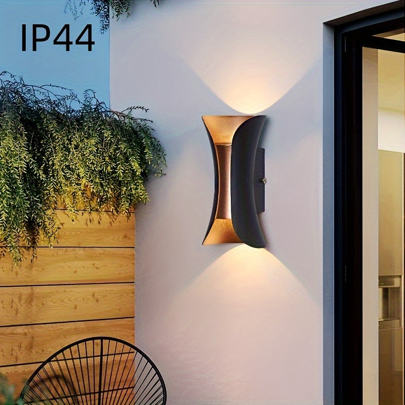 LumiWall - Modern Aluminum LED Wall Lamp for Indoor and Outdoor Use