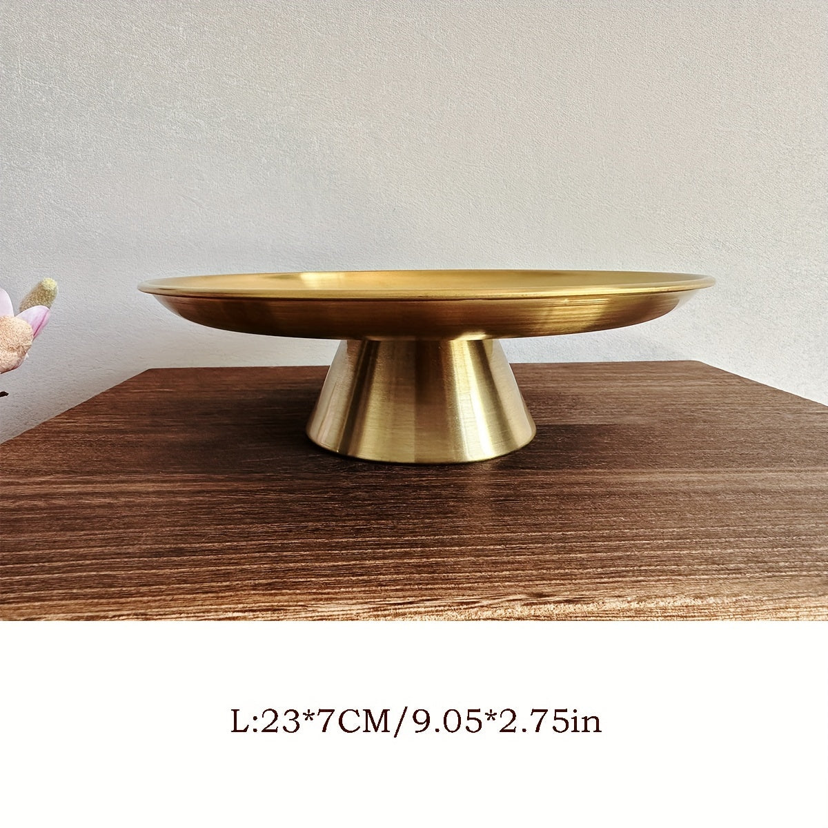 SteelTray - Vassoio Alto in Acciaio Inox | Per Frutta, Dolci e Snack