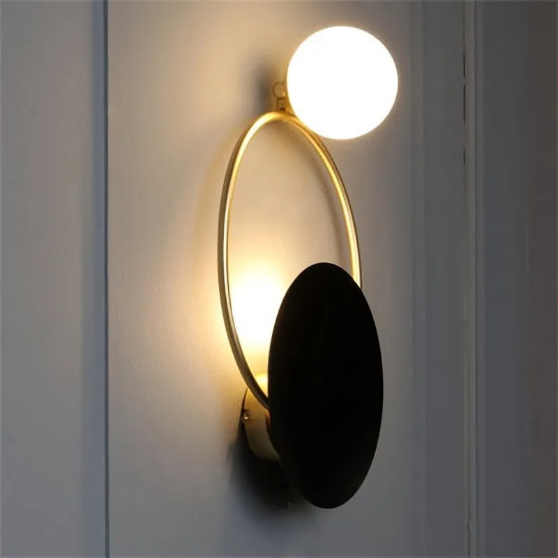 AuroraLuxe - LED Wandlamp in Scandinavische Stijl – Minimalistische Verlichting