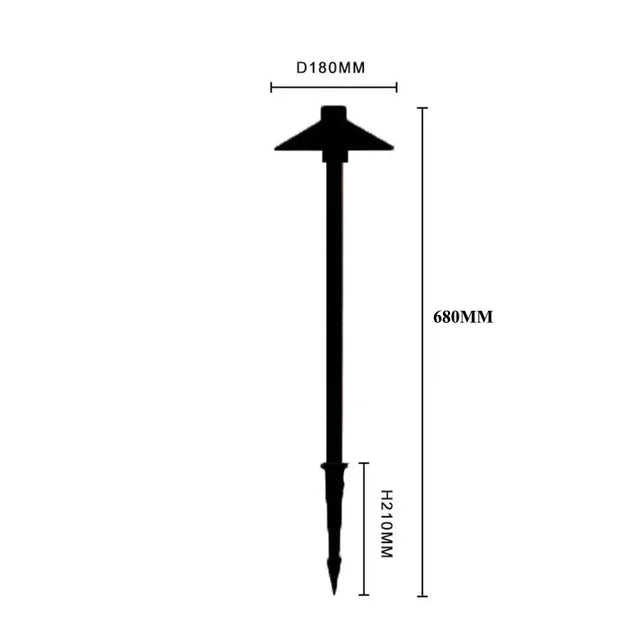 LumiPath – Solar LED Garden Path Light for Outdoors – Weatherproof & Energy Efficient