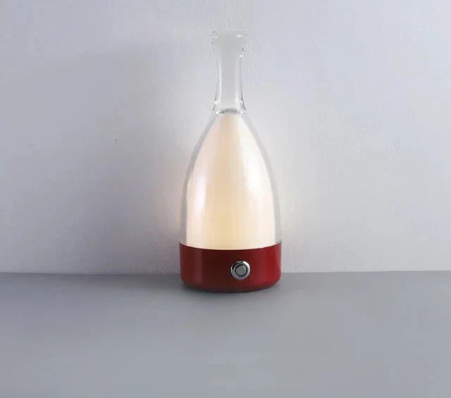 LuxeGlow - Moderne Fles Tafellamp met Dimbare LED Verlichting