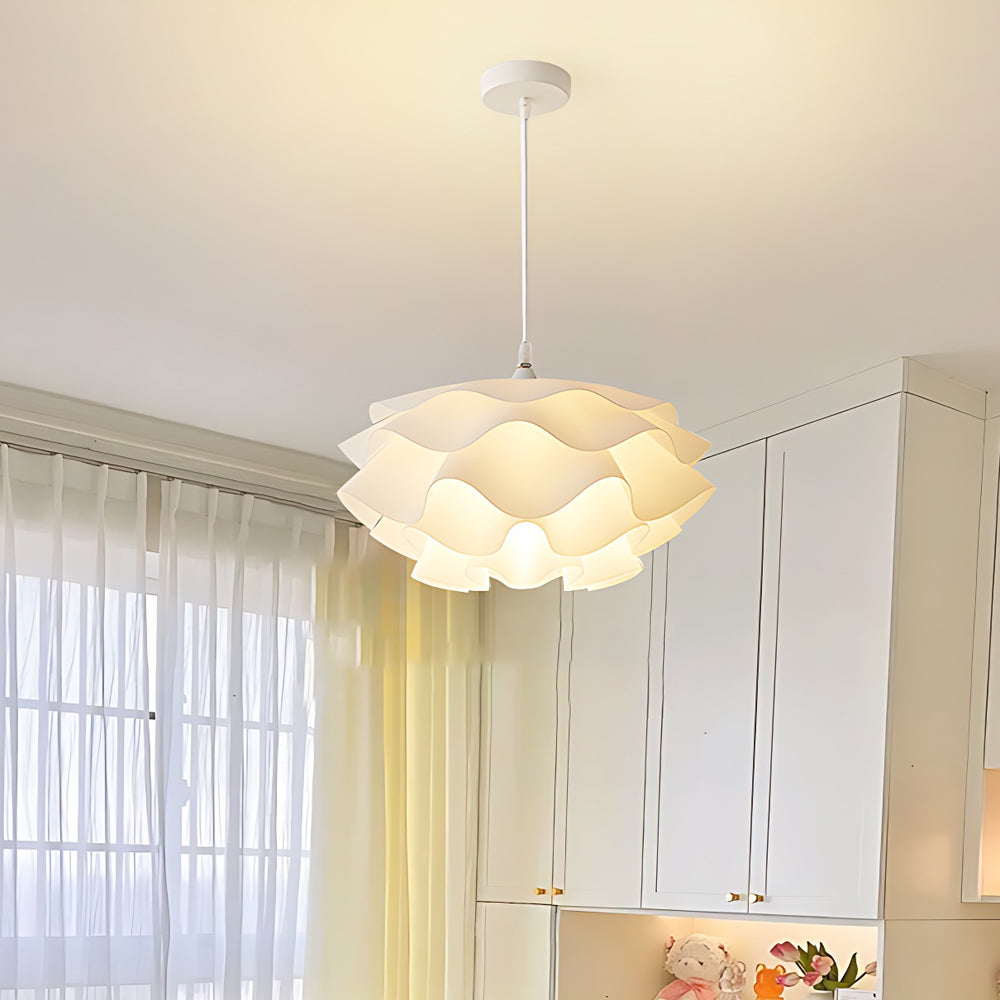 NordicBloom - Scandinavische LED Hanglamp in Bloemvorm met Dimbare Functie