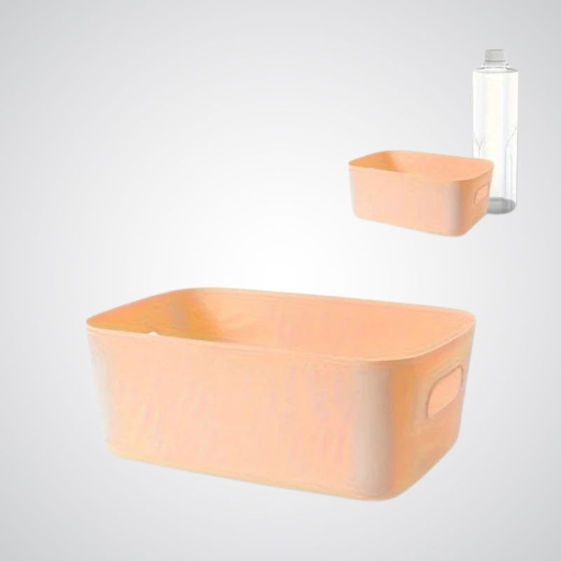 Set di 10 Scatole Portaoggetti - Organizer in Plastica Leggera