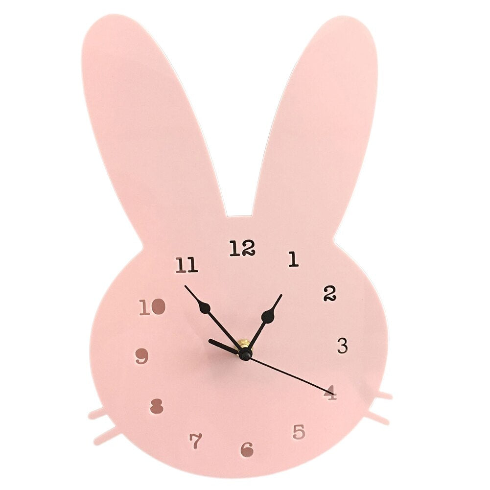 NordicBunny - Children's Wall Clock