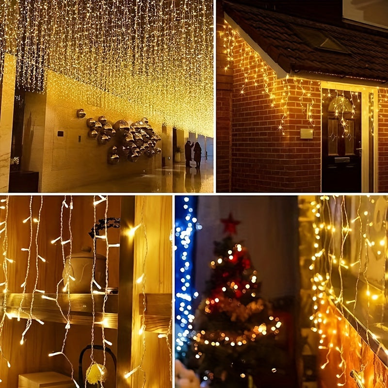 LuxeGlow - Festive LED String Lights 10m, Multi-Color