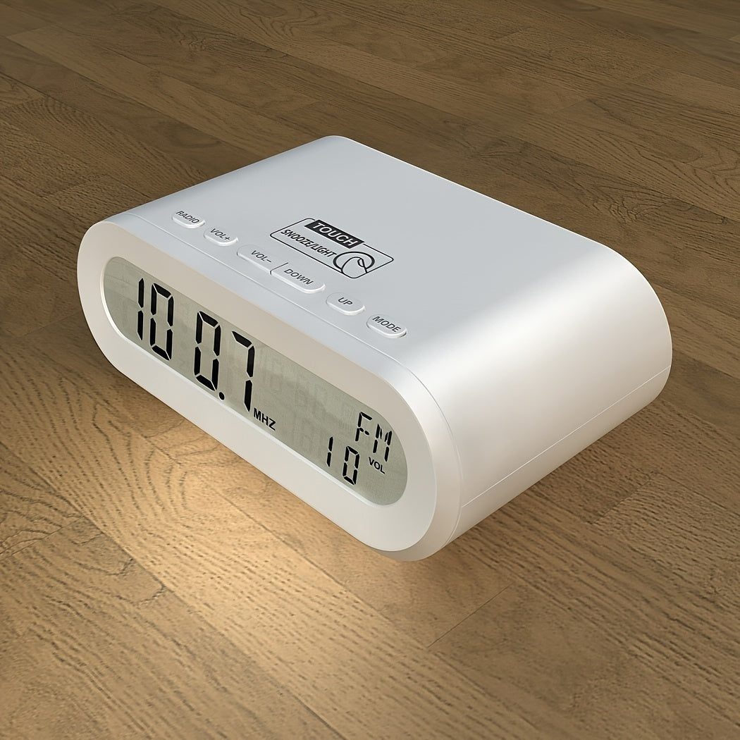 TimeGlow - LED Digitale Wekker met FM Radio en Snooze Functie
