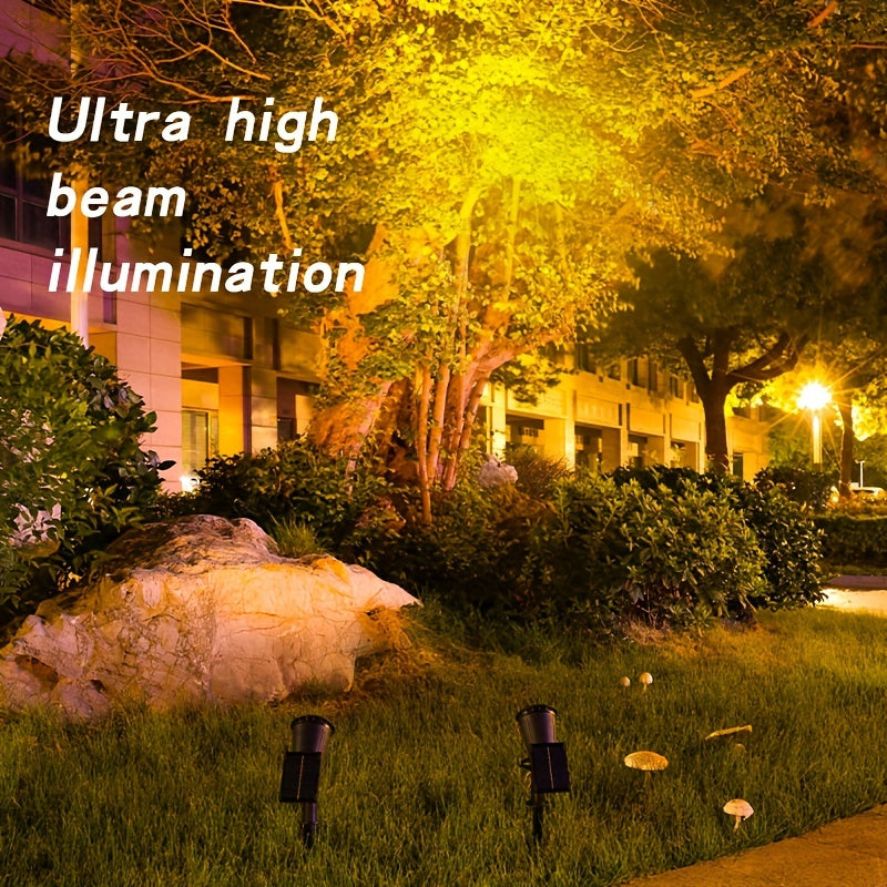 SolarLuxe - Solar Energy 9LED Floodlight for Garden & Patio, Energy-Saving Outdoor Decoration