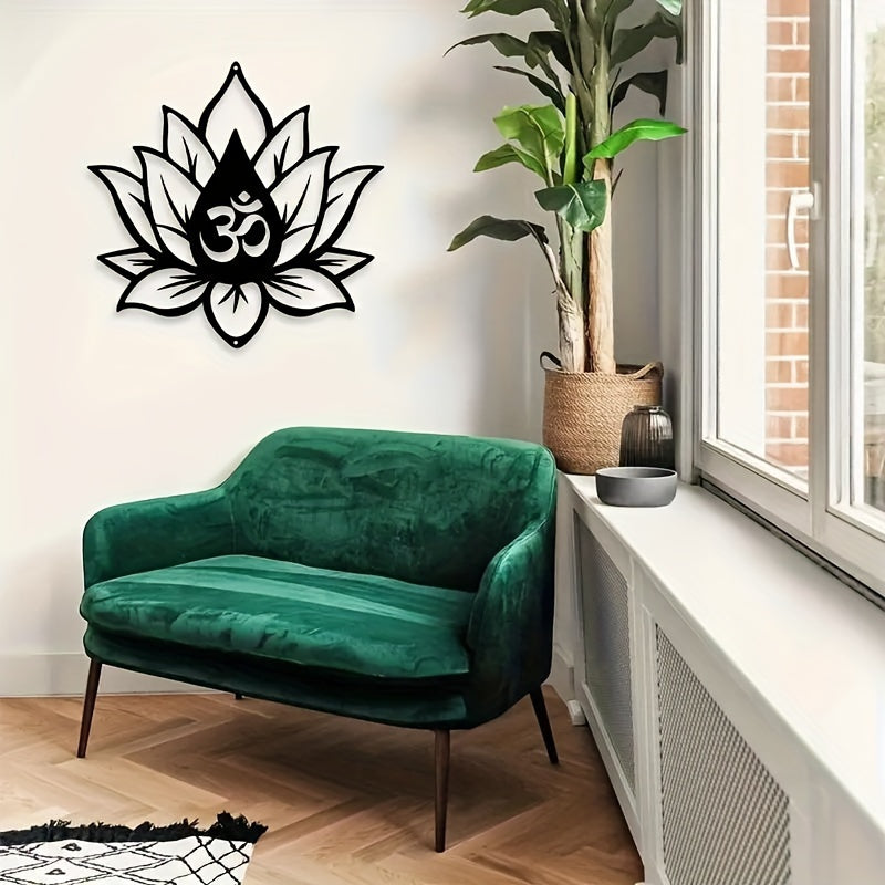LotusWall - Metalen Lotusbloem Wanddecoratie