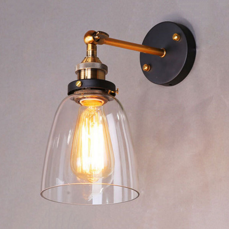 NoirLuxe - Modern LED Wall Lamp Black/Gold