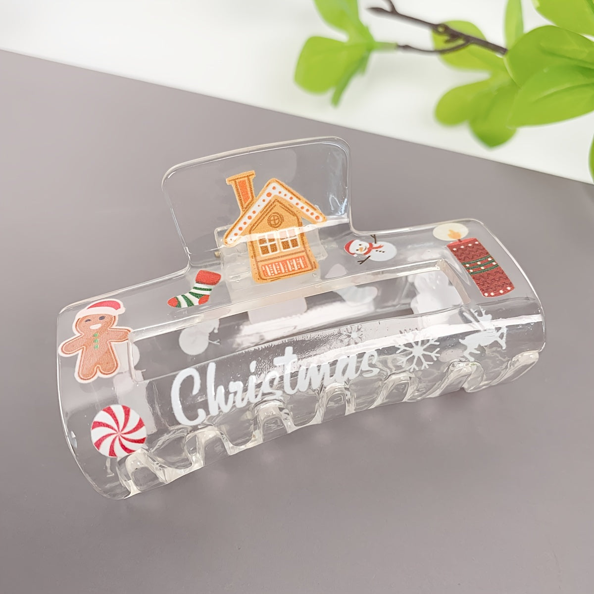 XmasClip - Schattige Kerst Haarklem in Acryl