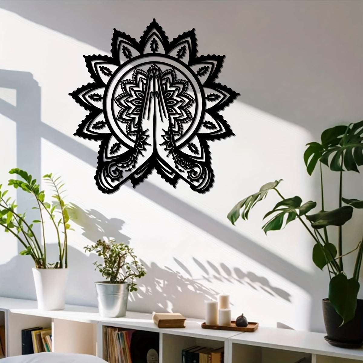 YogaMandala - IJzeren Meditatie Muurkunst