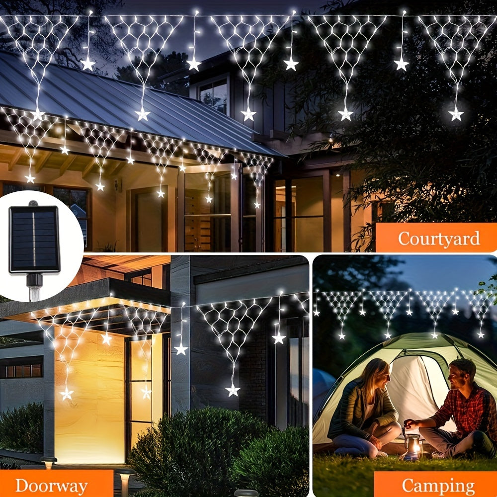 SolarTwinkle - 162 LED Ambient Lighting with Removable Solar Battery