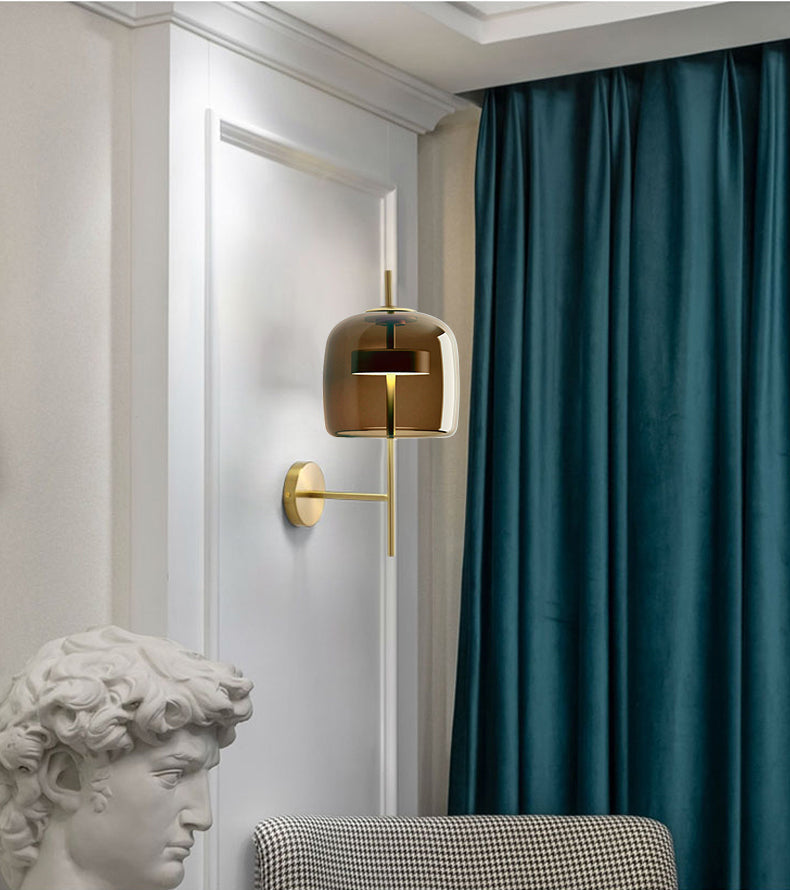 Lámpara de Pared de Medio Siglo - Iluminación Elegante con Toque Moderno